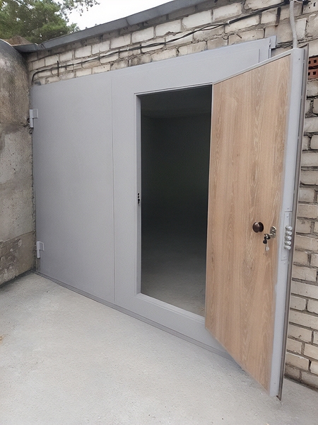 Ворота с утеплением