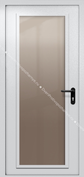 Однопольная дверь eiw-60 с максимальным стеклом (цвет светло-серый RAL 7047) Однопольная дверь eiw-60 с максимальным стеклом (цвет светло-серый RAL 7047)