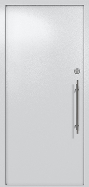 Однопольная глухая техническая дверь (цвет светло-серый RAL 7047) Однопольная глухая техническая дверь (цвет светло-серый RAL 7047)
