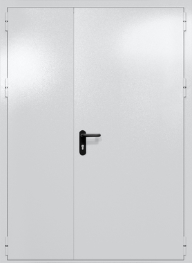 Полуторапольная глухая дверь ei-60 (цвет светло-серый RAL 7047) Полуторапольная глухая дверь ei-60 (цвет светло-серый RAL 7047)