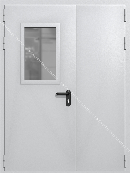 Полуторапольная дверь ei-60 со стеклом 600x400 (цвет светло-серый RAL 7047) Полуторапольная дверь ei-60 со стеклом 600x400 (цвет светло-серый RAL 7047)