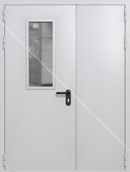 Полуторапольная дверь ei-60 со стеклом 700x300 (цвет светло-серый RAL 7047) Полуторапольная дверь ei-60 со стеклом 700x300 (цвет светло-серый RAL 7047)